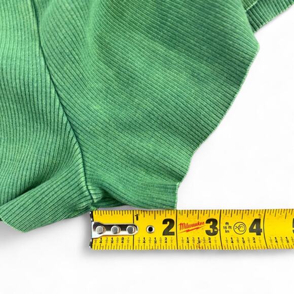 LABIZ Los Angeles Ribbed Lounge Shorts Women’s Medium Green Stretch Knit Shorts - Picture 4 of 8